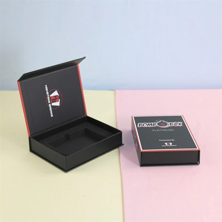 Black Matte Magnetic Box For Gift Set